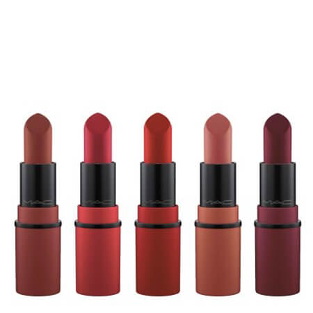 MAC Travel Exclusive Mini Lipsticks x 5 Bold Set 5 pcs. เซ็ตลิปาสติกไซส์มินิที่รวมเฉดสี Matte ที่ขายดีที่สุดจาก MAC 5 เฉดให้คุณเปลี่ยนลุคสวยได้ทุกวัน พกพาง่าย